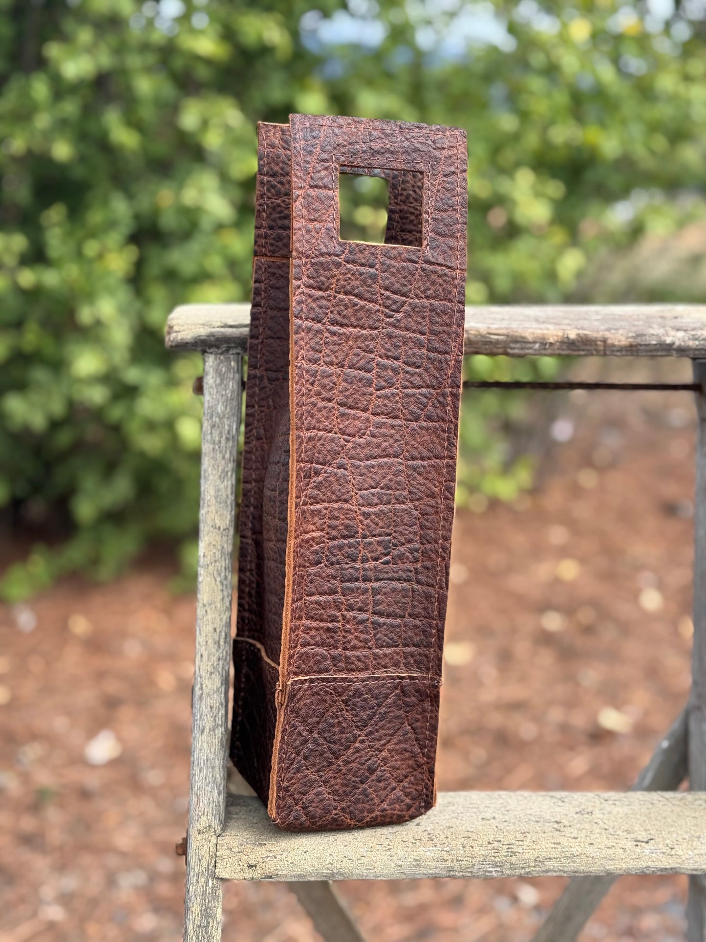Wine Tote - Brown