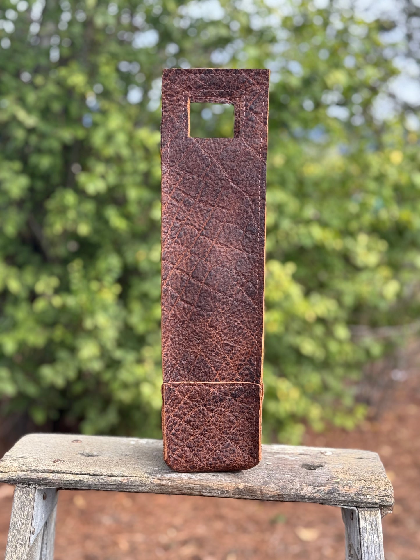 Wine Tote - Brown