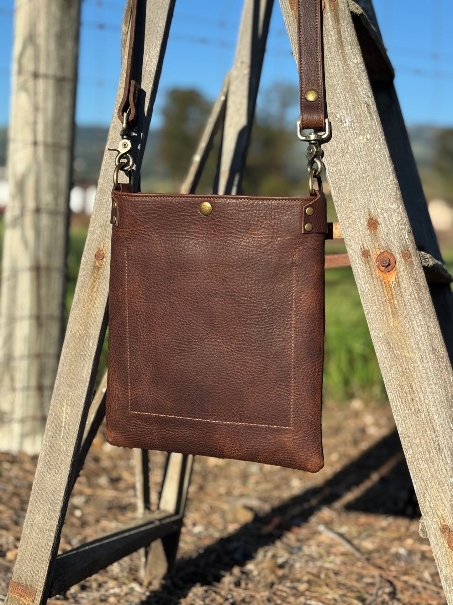 Sonoma Bag with floral turquoise