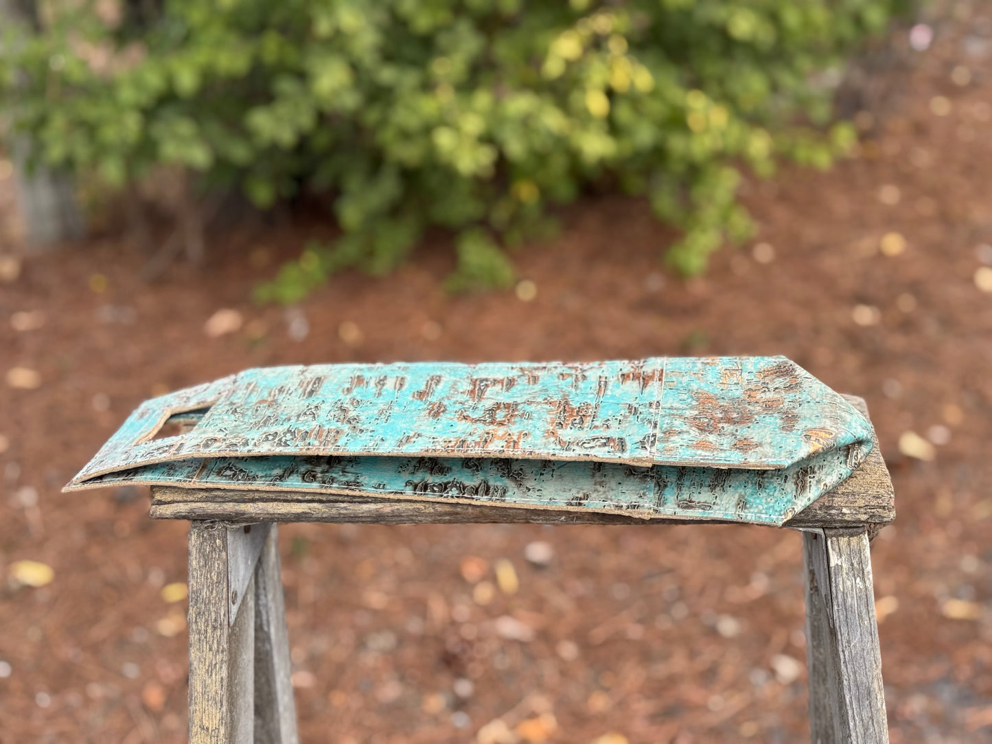 Wine Tote - Turquoise