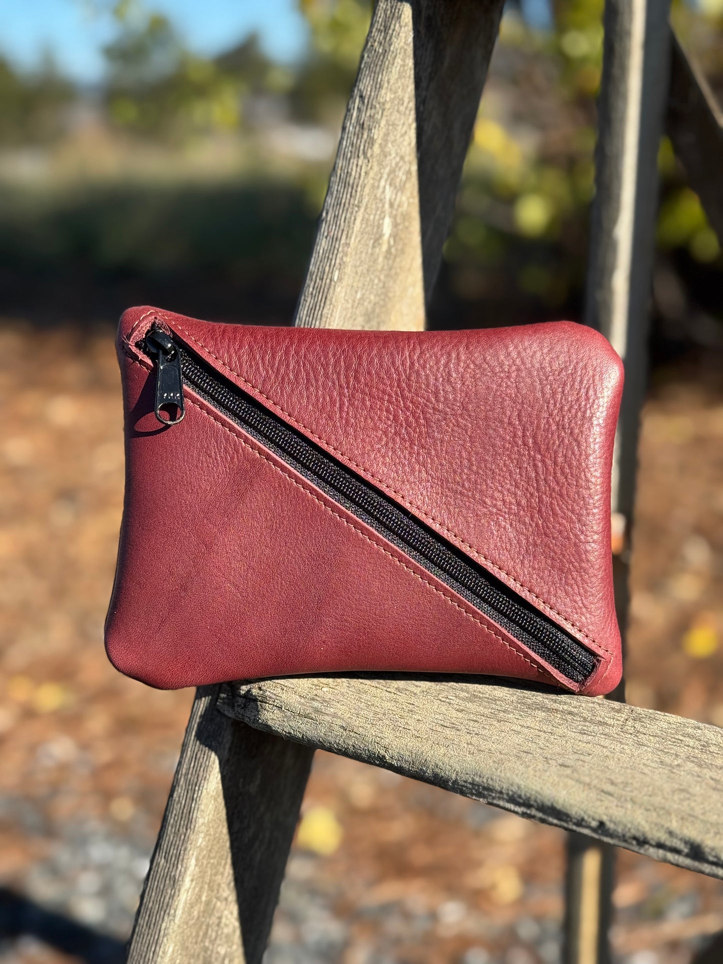 Makeup Bag - Merlot