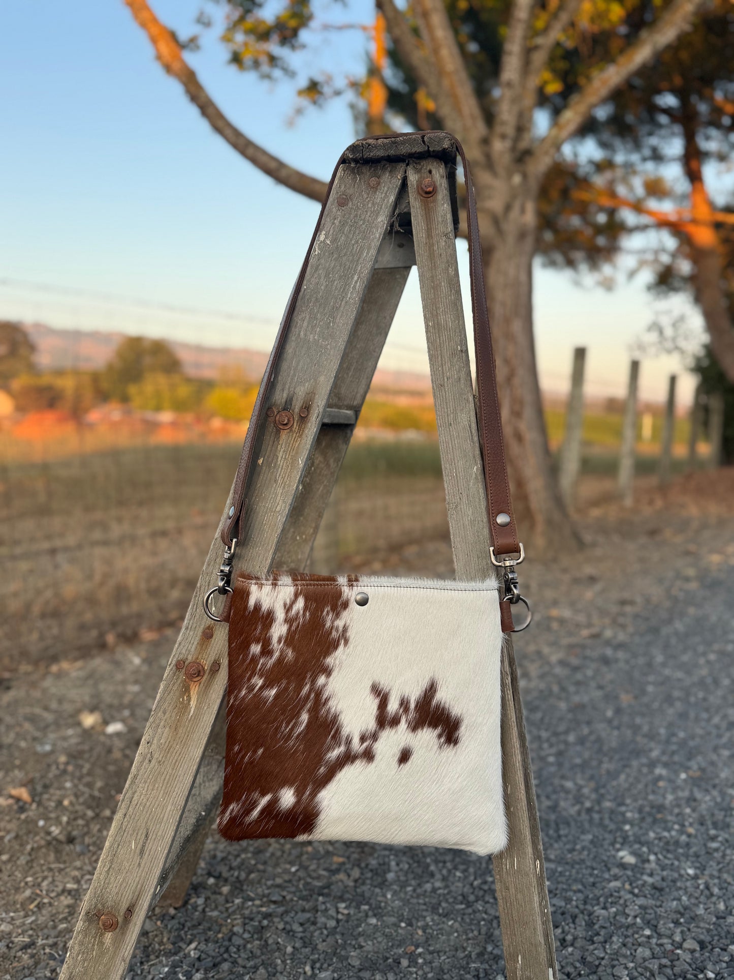 Petaluma Bag - cow hair