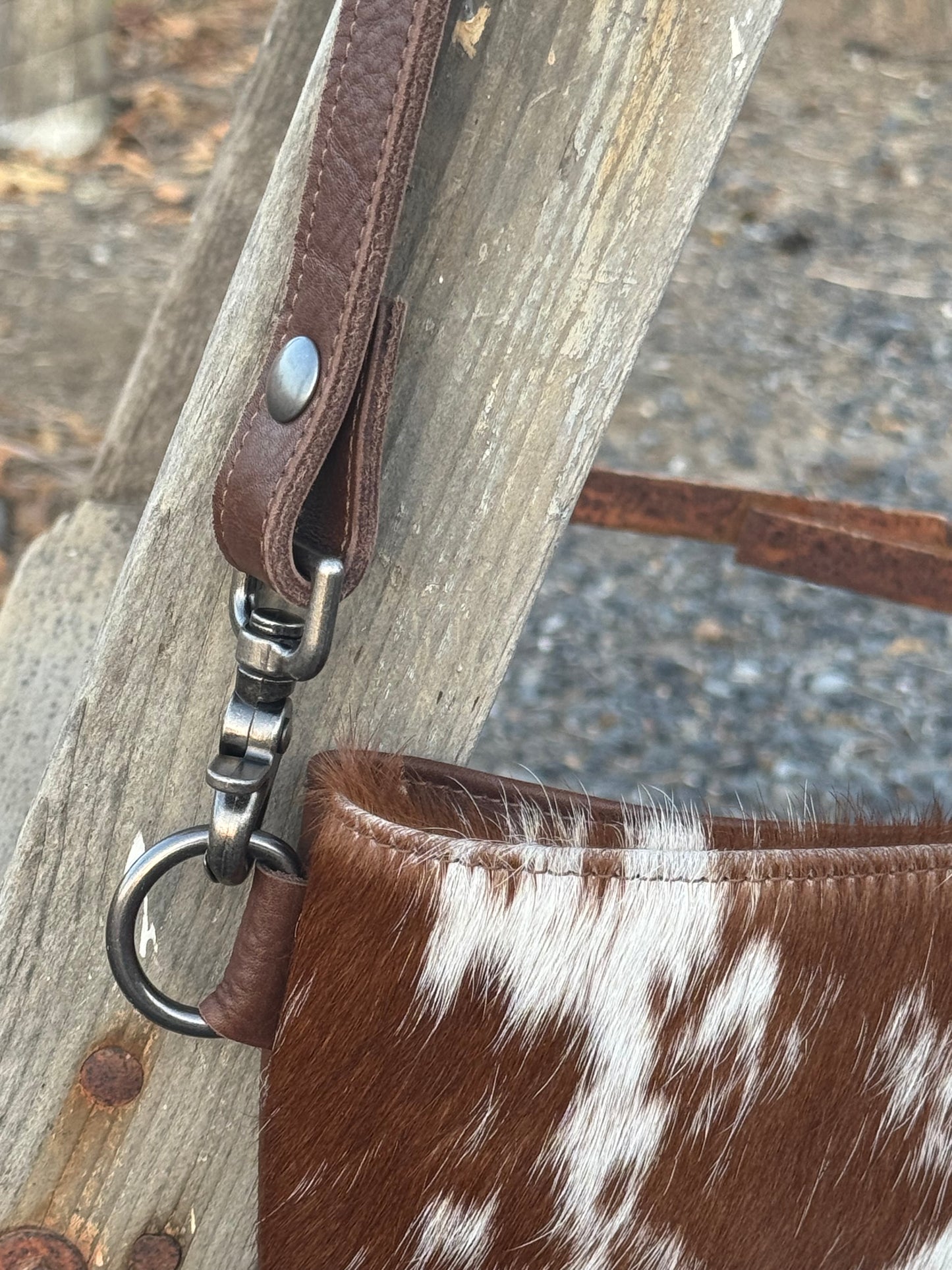 Petaluma Bag - cow hair