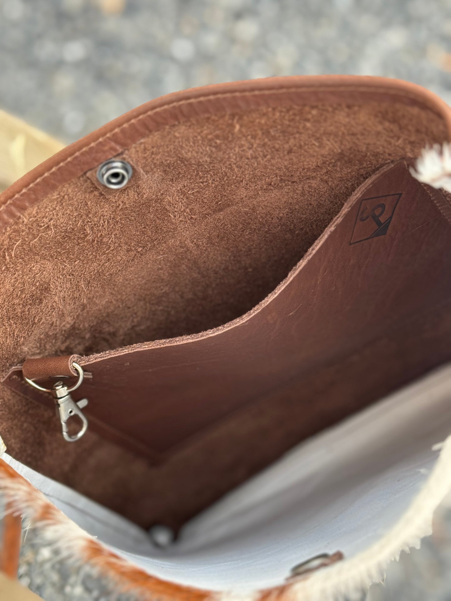 Petaluma Bag - cow hair