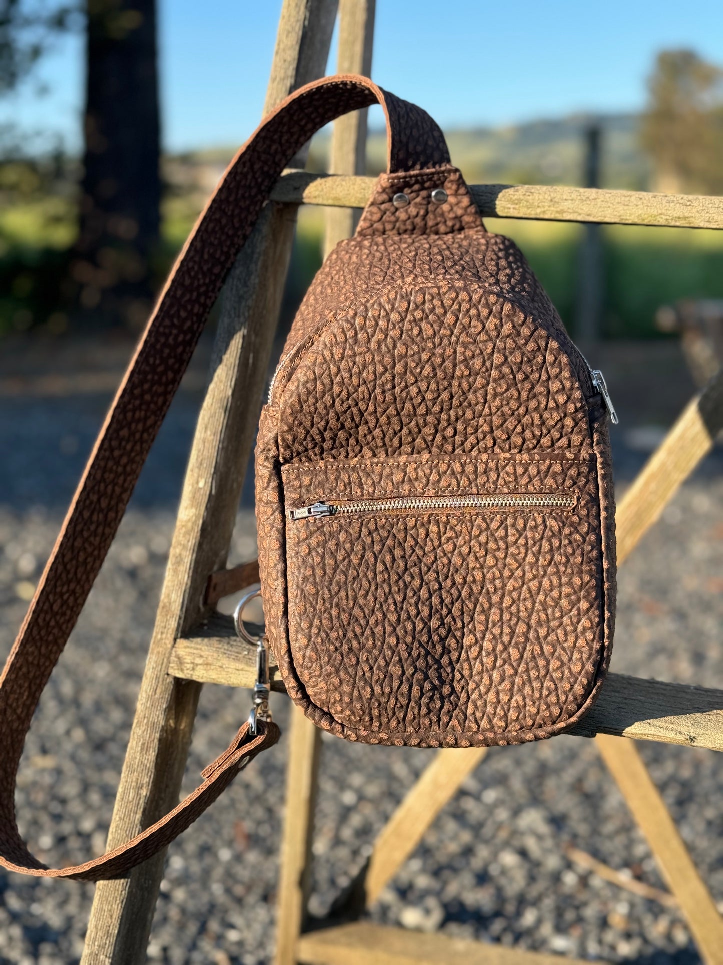 Mini Backpack - Brown