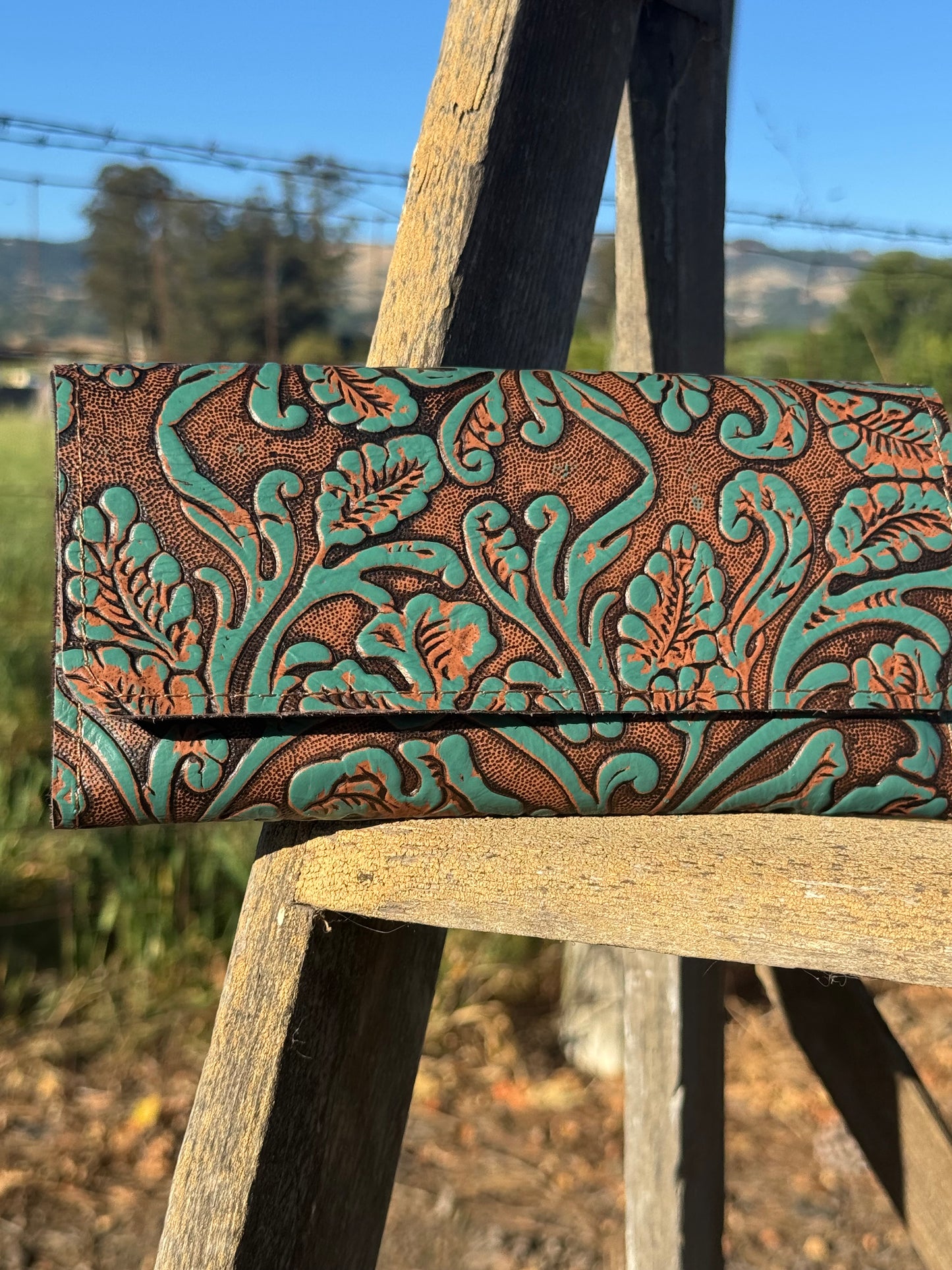 Trifold Women’s Wallet - Floral