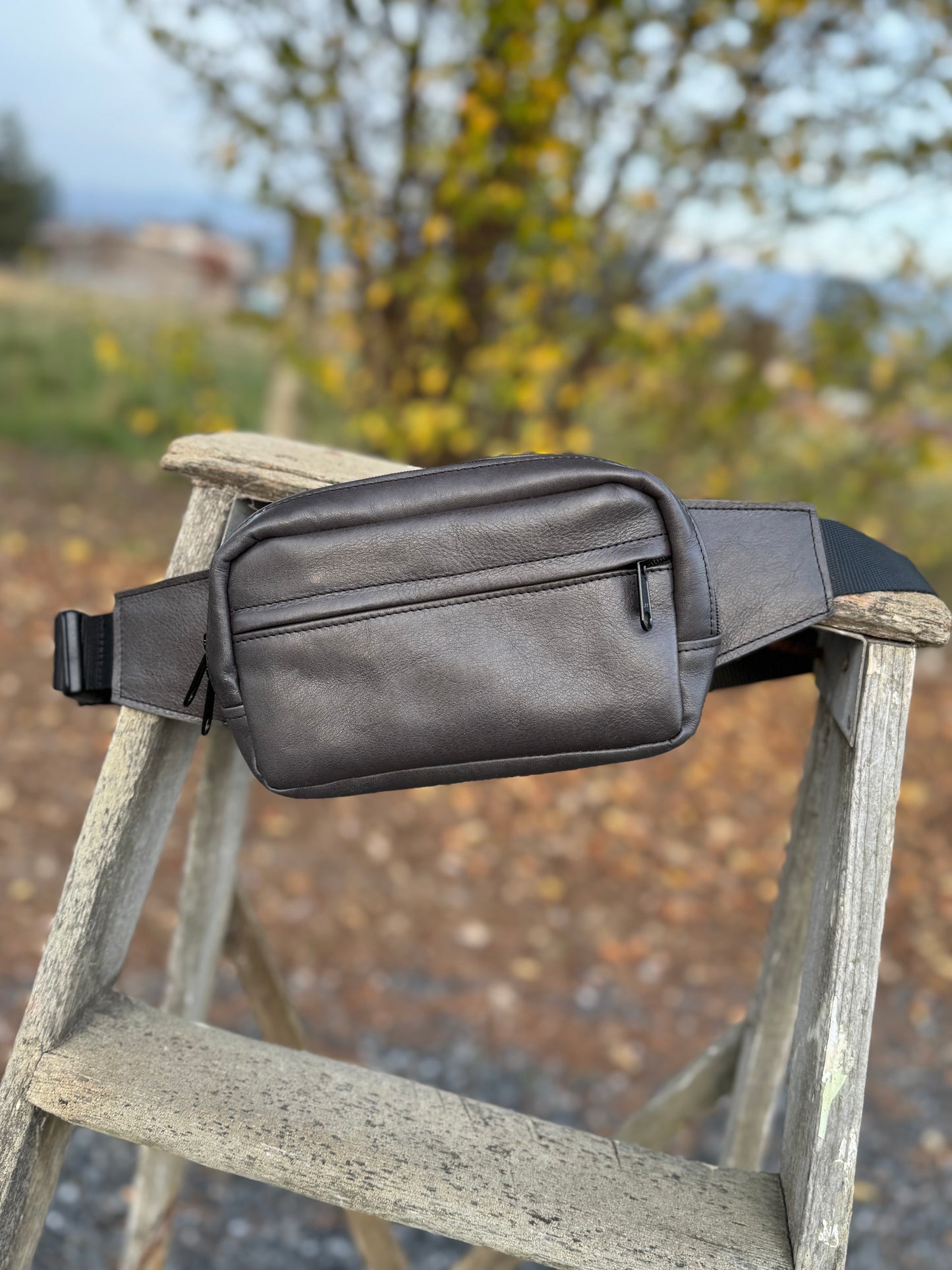 Crossbody Sling Bag - light black