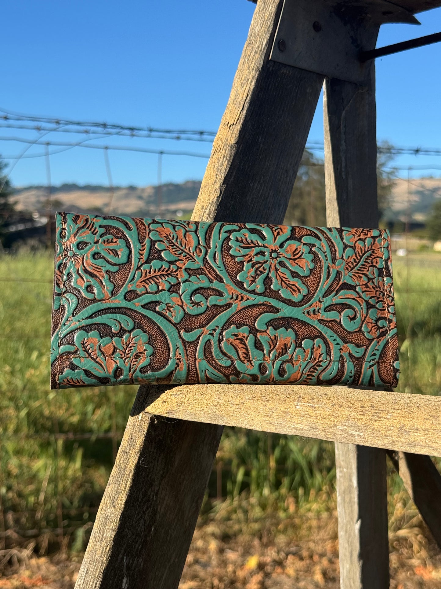 Trifold Women’s Wallet - Floral