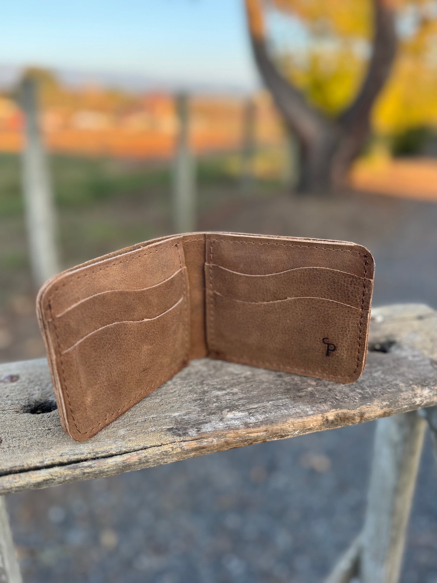 Bifold Wallet - Light Brown