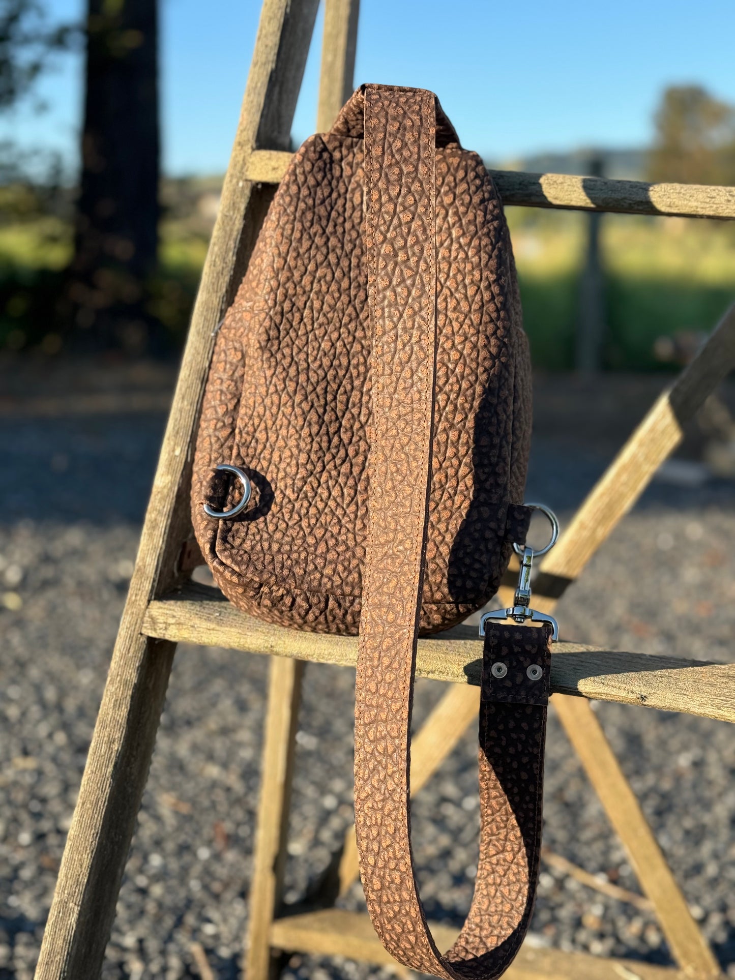 Mini Backpack - Brown