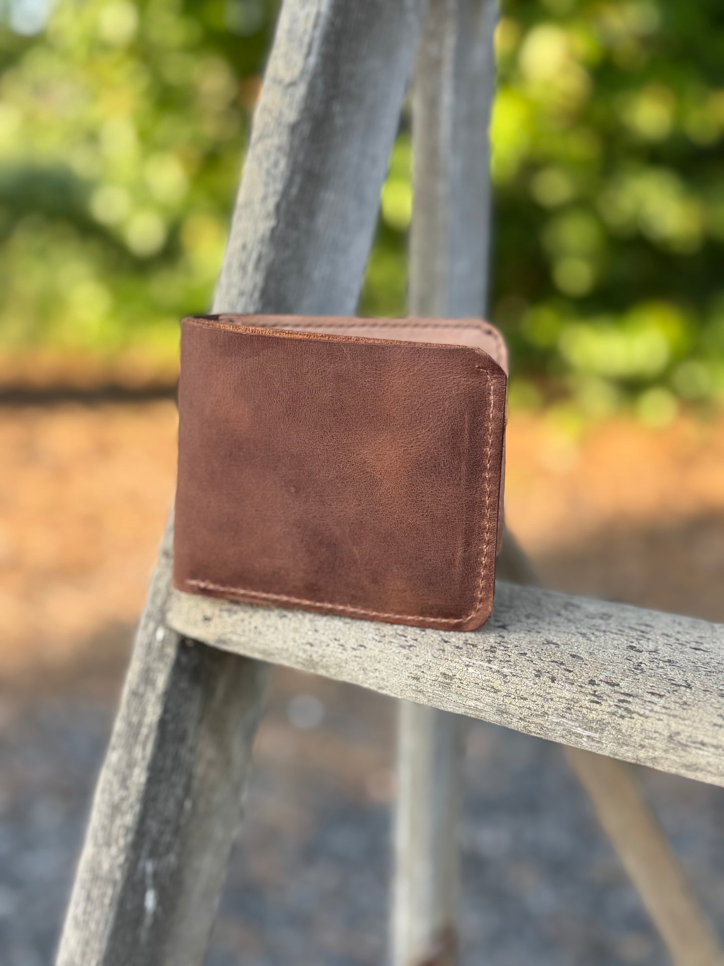 Men’s Bifold Wallet - Tan Interior