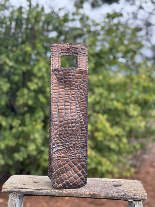 Wine Tote - Bronze