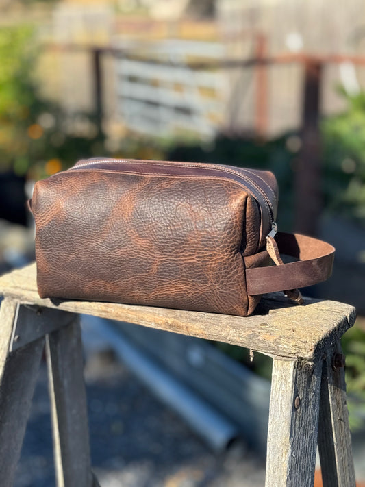 Dopp Kit - Brown