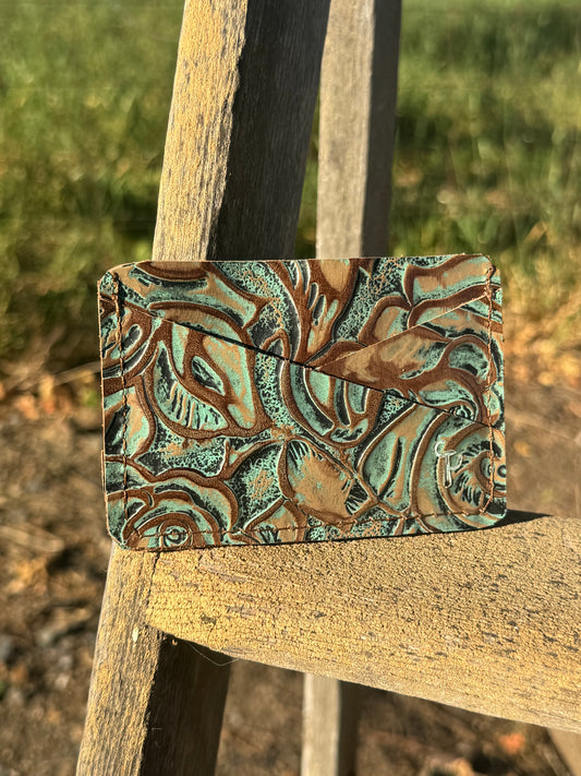 Minimalist Wallet - floral