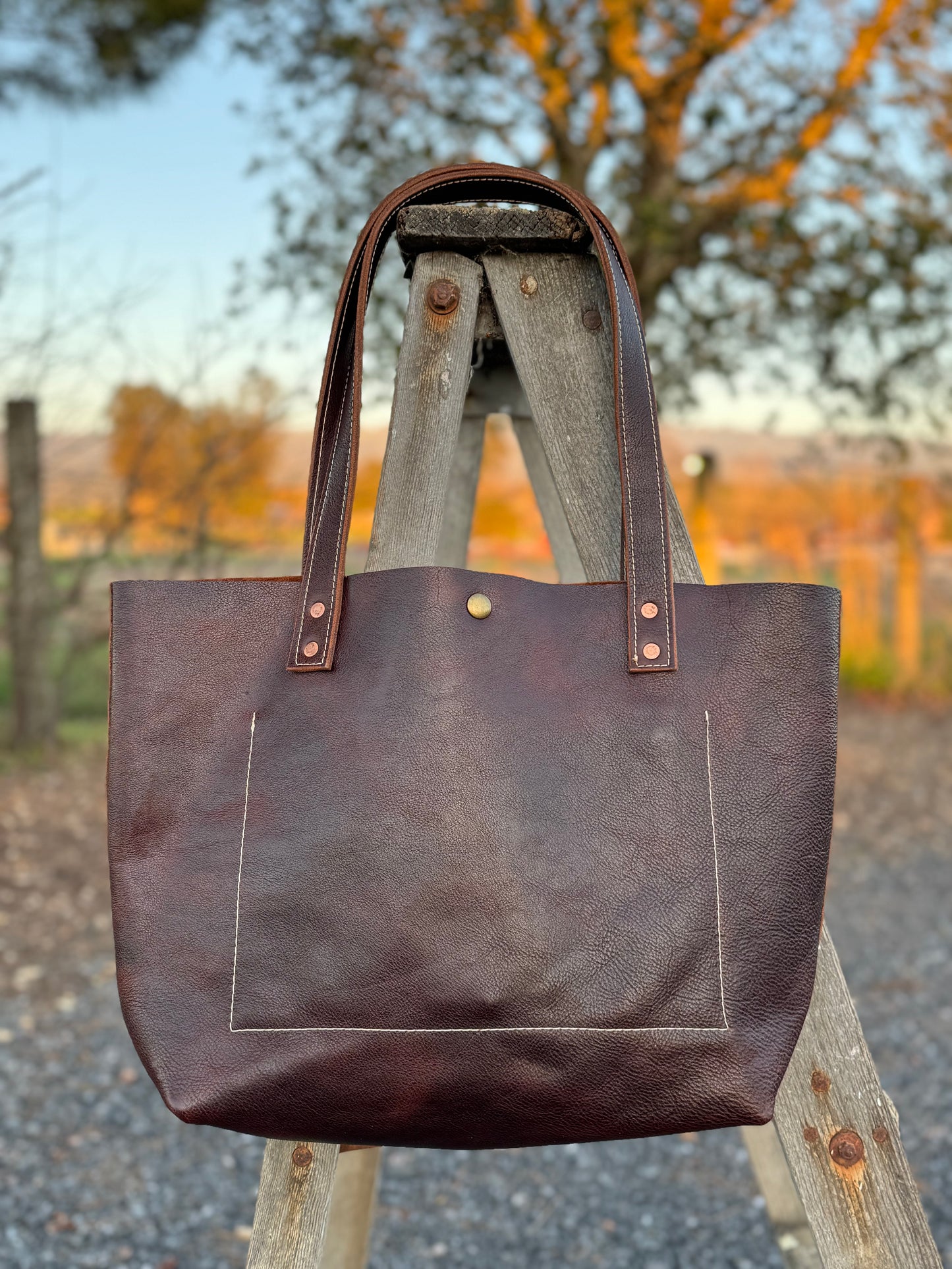 Bodega Bag - Mahogany